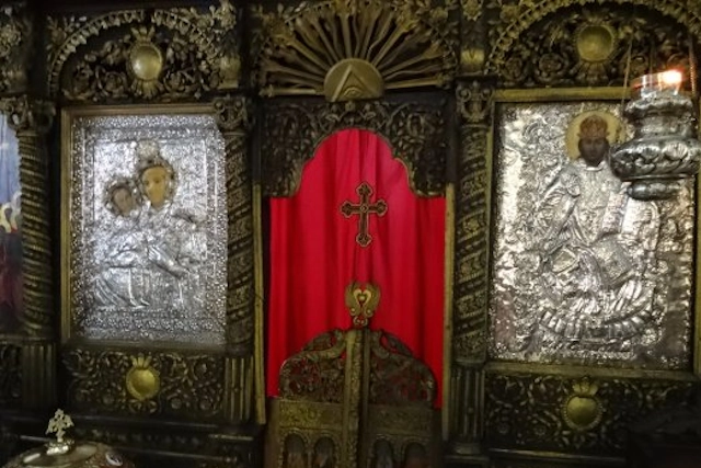 Virgin Mary Panagia Church Icons