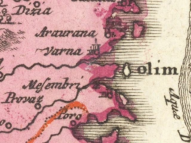 1716 Homann's map