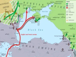 Crimean War Supply Routes