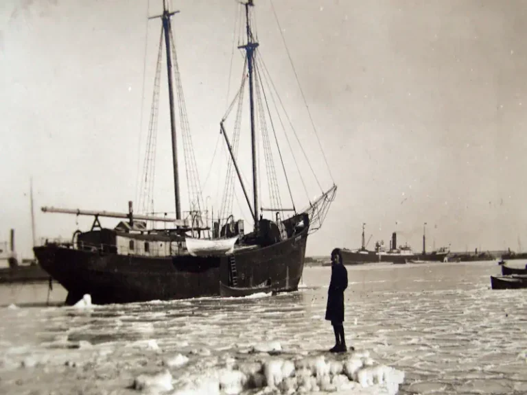 Harbour frozen
